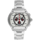 Equipe E704 Dash Mens Watch - Silver Bracelet, White/Black Dial