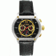 Equipe E714 Dash Watches - Men's - 48mm Case, Quartz Movement, Black/Yellow/Rose Gold, One Size, EQUE714