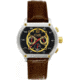 Equipe E717 Dash Watches - Men's - 48mm Case, Quartz Movement, Brown/Yellow, One Size, EQUE717