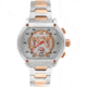 Equipe E720 Dash Watches - Men's - 48mm Case, Quartz Movement, Silver/Rose Gold/Silver, One Size, EQUE720