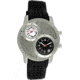 Equipe Q106 Octane Mens Watch - Black Strap, Silver Case, Black/White Dials