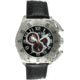 Equipe Q301 Paddle Watches - Men's - Timer, Date, and Weekday Subdials, Quartz, Silver/Black, One Size, EQUQ301