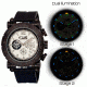 Equipe Tritium Stud Wrist Watches - Men's, Black/White, One Size, EQUET505