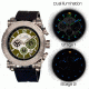 Equipe Tritium Stud Mens Watch, Black-Silver-Olive EQUET507