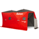 Eskimo 6HD, Pop-Up Portable Shelter, No-Trip Door, Red/Black, 6-Person, 46076