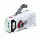 Eton FRX1 Hand Turbine AM/FM/NOAA Digital Weather Radio w/LED Flashlight, ARC White FRX1D