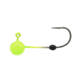 Eurotackle Micro Finesse Premium Tungsten Head 1/16oz Number 6 -Chartreuse, 3/Pack, 622