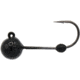 Eurotackle Micro Finesse Premium Tungsten Head 3/32oz Number 4 - Black, 3/Pack, 605