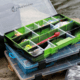 Evolution Outdoor 3600 Fishing Drift Series Colored Tackle Tray, Green/Black, 3600, 36004-EV