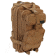 Evolution Outdoor Assault Pack, Tactical Backpack, Polyester, Padded Straps, MOLLE Webbing, Hook and Loop Panel, Coyote