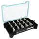 Evolution Outdoor Ballistix 3.6 Tray, Black clear, 3600 sz tackle tray, BLX36