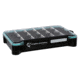 Evolution Outdoor Ballistix 3.6 Tray, Black clear, 3600 sz tackle tray, BLX36