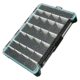 Evolution Outdoor Ballistix 3.7 Tray, Black clear, 3700 sz tackle tray, BLX37
