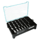 Evolution Outdoor Ballistix Hangr 3.7D, Black clear, 3700 sz tackle tray, BLXHGR37