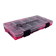 Evolution Outdoor Drift Series 3500 Colored Tackle Tray, Pink/Black, 3500, 35020-EV