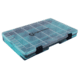 Evolution Outdoor Drift Series 3700 Colored Tackle Tray, Seafoam Green/Black, 3700, 37004-EV