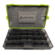 Evolution Outdoor Fishing 4 Latch 3700 Waterproof Tackle Tray, 2 pack, Smoke/Black/Green, 3700, 31016-EV