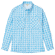 ExOfficio Air Strip Check Plaid Long Sleeve Shirt - Mens, Blue Bell, Extra Large, 1001-3159-5454-XL