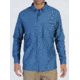 ExOfficio Air Strip Long Sleeve Shirt - Men's, Galaxy, Large, 10012035-5802-L