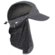 ExOfficio BugsAway Cape Hat-Dark Pebble-S/M