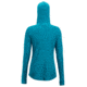 ExOfficio BugsAway Lumen Full Zip Hoody - Women's, Algiers Blue, XL, 21113285-5328-XL