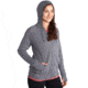 ExOfficio BugsAway Lumen Full Zip Hoody - Womens, Steel Onyx, Small, 2111-9716-9352-S