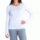 ExOfficio Bugsaway Lumen Long Sleeve Crew - Women's -White-Large, 2111-2633-1000-L
