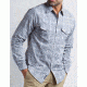 ExOfficio BugsAway Sol Cool Plaid Long Sleeve Shirt - Men's-Dk Pebble-Large