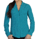 ExOfficio Camina Trek'r Shirt - Women's-Aquatic-Small