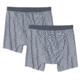 ExOfficio Give-N-Go 2.0 Boxer Brief 2Pk - Mens, Steel Onyx, Large, 1241-6695-9352-L