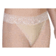 Give-N-Go Lacy Thong - Womens -Nude-X-Small
