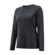 ExOfficio Give-N-Go Perf Base Layer Crew - Women's, Black, Small, 2244-2973-Black-S