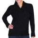 ExOfficio Irresistible Dolace 1/4 Zip Sweater - Women's-Black-Medium
