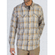 ExOfficio Minimo Plaid Long Sleeve Shirt - Men's -Black-X-Large