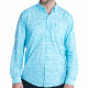 ExOfficio Minimo Plaid Long Sleeve Shirt - Men's -Tropez-Medium