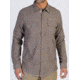 Tivoli Chambray Long Sleeve Shirt - Mens -Coffee-Medium
