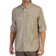 ExOfficio TriFlex Hybrid Long Sleeve Shirt - Mens-Walnut-Large xof0069-Walnut-Large