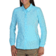 ExOfficio Triflex Hybrid Long Sleeve Shirt - Womens-Tropez-Medium