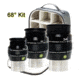 Explore Scientific 16, 24 and 34mm Argon-Purged Waterproof Eyepiece 68 degree Set with soft case EPWP68 KIT