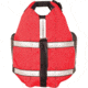 Extrasport Deluxe Dog PFD Life Vest, M Size, Red, Black 0710001188