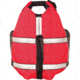 Extrasport Deluxe Dog PFD Life Vest, S Size, Red, Black 0710001187