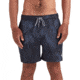 Body Glove Swoosh 17 Elastic Waist Swim Short - Charcoal 04051F9D, XL, Charcoal, GRV1017-CHR-XL