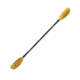 Aquapac Slider Pro 3-Piece Adjustable SUP / Kayak Paddle C0D2500E, 87-94 in, Wood/Yellow, KAYPAD20-WOYL-87-94/IN