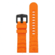 Luminox Orange EPDM Rubber Strap - 24mm 04254A17, orange-epdm-rubber-strap