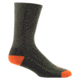 Farm To Feet Madison Tipped Solid Crew Sock - Men's-Olive Night/Orange-Medium