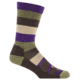 Farm To Feet Rutherford College Light Weight Crew Sock - Men's-Olive Night/Brown-Large