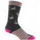 Farm To Feet Wrightsville Sparrow Sporting Sock - Women's-Charcoal/Berry-Medium