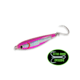 Fat Cow Epoxy Resin Fat Minnow Epoxy Resin Jig 1 OZ Pink, FMRJ28-P