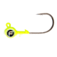 Fathom Bug Eye Jig Head 3/8oz Chartreuse, 4 pack, JH04-3/8-CHRT