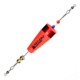 Fathom Flo-Red Popping Cork w/rattle chamber, PC01-FRED
